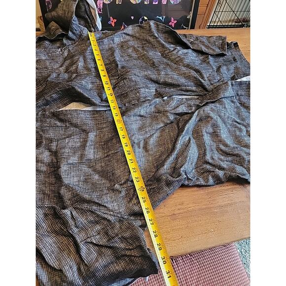 Democracy Democracy Linen Cardigan Plus Size 3x - Picture 8 of 9